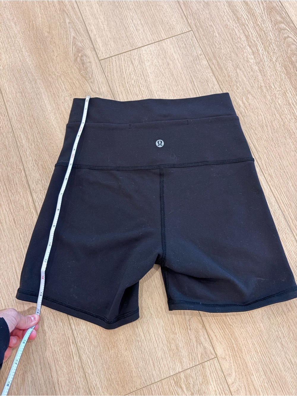 lululemon athletica Black High-Rise Performance Shorts